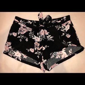 Kendall and Kylie collection floral shorts